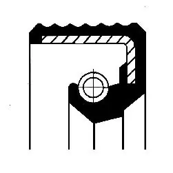 Wyprzedaż USZCZELNIACZ 12X19X5 FPM BAVIX7
