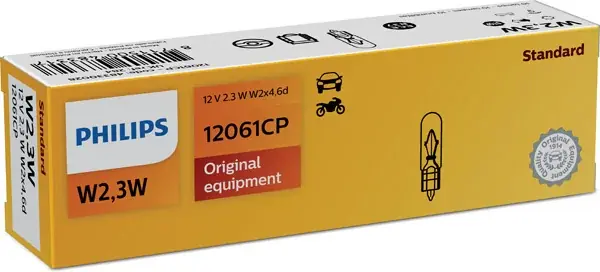 Żarówka, dodatkowe światło STOP PHILIPS 12061CP Rabat