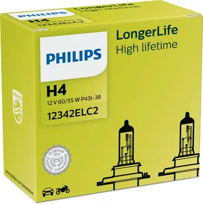 Żarówka, reflektor dalekosiężny PHILIPS 12342ELC2 Bezpieczna płatność