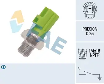 Włącznik ciśnieniowy oleju FAE 12613 Oferta limitowana