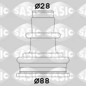 Zestaw osłon, wał napędowy SASIC 4003411 Oferta limitowana