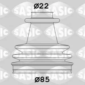 Zestaw osłon, wał napędowy SASIC 4003431 Oferta czasowa