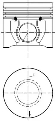 Tłok KOLBENSCHMIDT 40172610 Kup teraz