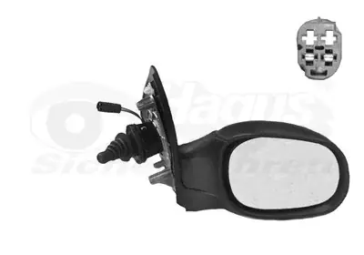 Lusterko zewnętrzne VAN WEZEL 4028814 Tani