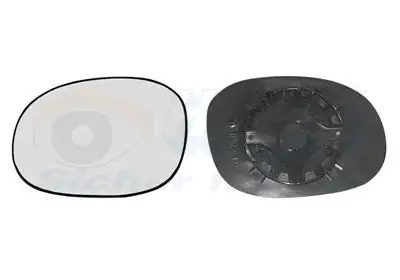 Łatwy zwrot Szkło lusterka, lusterko zewnętrzne VAN WEZEL 4028832