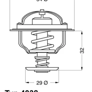 Okazja Termostat, płyn chłodzący BORGWARNER BERU 4038.76D