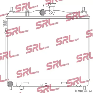 Oferta Chłodnica, układ chłodzenia silnika SRLINE 404208-1