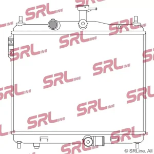 Chłodnica, układ chłodzenia silnika SRLINE 404208-6 Szybka wysyłka