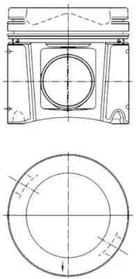 Tłok KOLBENSCHMIDT 40463601 Ekspresowa dostawa