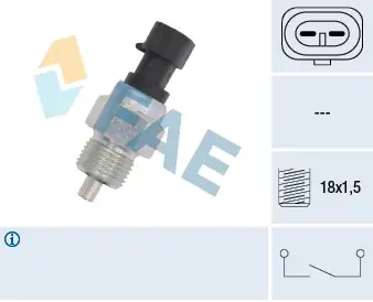 Przełącznik, światło cofania FAE 40490 Wyjątkowa oferta
