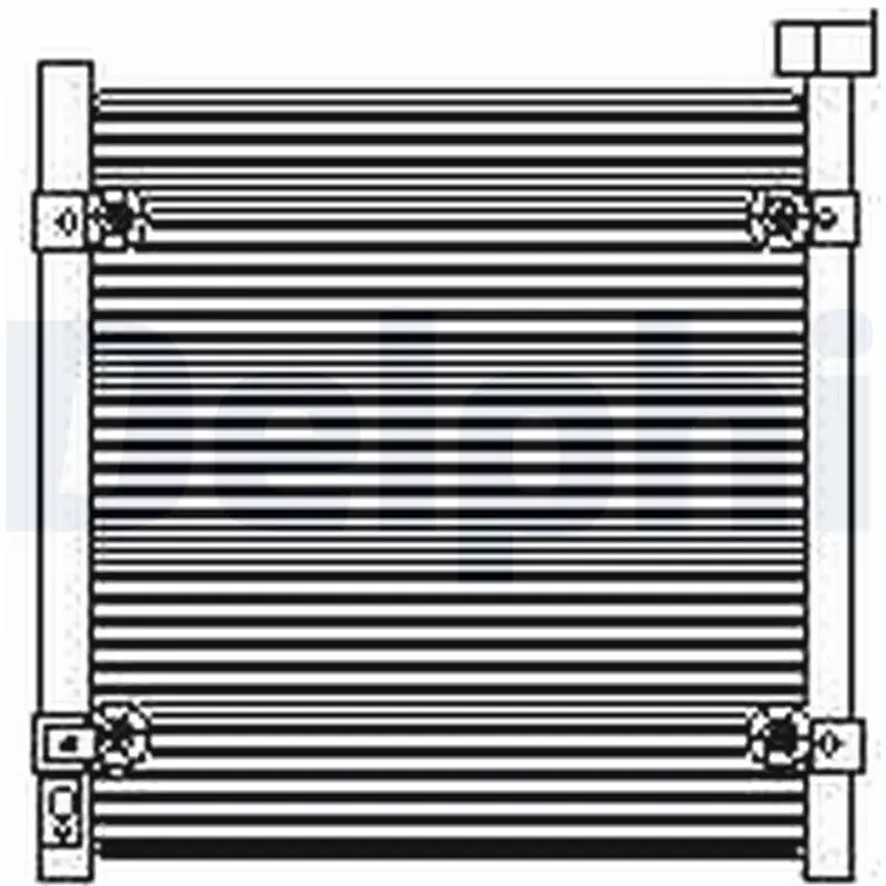 Wyjątkowa oferta Skraplacz, klimatyzacja DELPHI TSP0225422