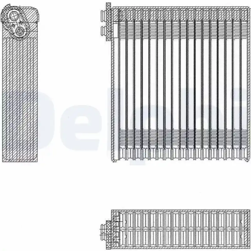 Oferta limitowana Parownik, instalacja klimatyzacji DELPHI TSP0525153