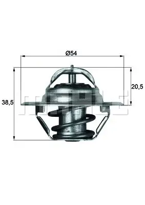 Termostat, płyn chłodzący BEHR THERMOT-TRONIK TX 3 83D Wyjątkowa oferta
