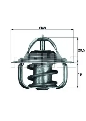 Termostat, płyn chłodzący BEHR THERMOT-TRONIK TX 5 92D Zniżka