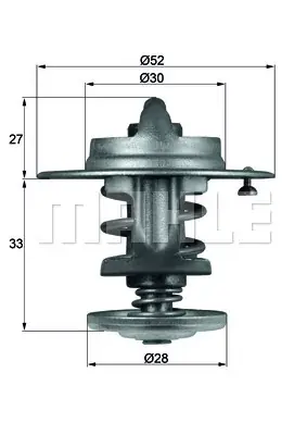 Nowy Termostat, płyn chłodzący BEHR THERMOT-TRONIK TX 80 83