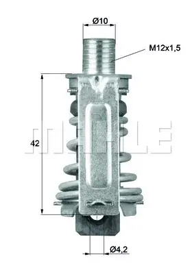 Termostat, płyn chłodzący BEHR THERMOT-TRONIK TX 99 70 Super okazja