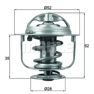 Termostat, płyn chłodzący MAHLE TX 165 88D Kup teraz