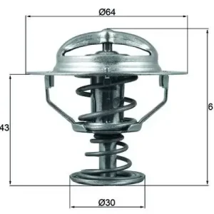 Termostat, płyn chłodzący MAHLE TX 178 78D Obniżka ceny