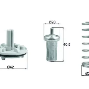 Termostat, płyn chłodzący MAHLE TX 183 80D Najlepsza cena