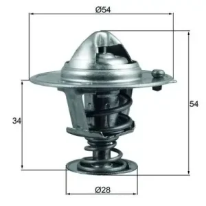 Niska cena Termostat, płyn chłodzący MAHLE TX 206 88D