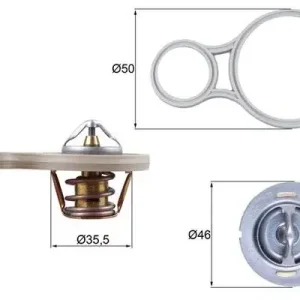Okazja Termostat, płyn chłodzący MAHLE TX 255 91