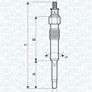 Nie przegap Świeca żarowa MAGNETI MARELLI 062900007304