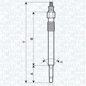 Świeca żarowa MAGNETI MARELLI 062900020304 Oferta limitowana