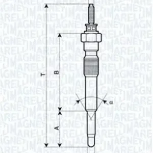 Świeca żarowa MAGNETI MARELLI 062900068304 Obniżka ceny