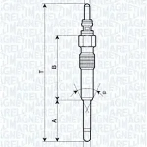 Nowość Świeca żarowa MAGNETI MARELLI 062900085304