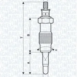 Świeca żarowa MAGNETI MARELLI 062582804304 Okazja