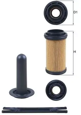 Filtr mocznikowy MAHLE UX 11KIT Nie przegap