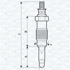 Taniej Świeca żarowa MAGNETI MARELLI 062583003304