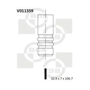Tylko dziś Zawór dolotowy BGA V011359