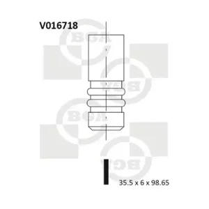 Niska cena Zawór dolotowy BGA V016718