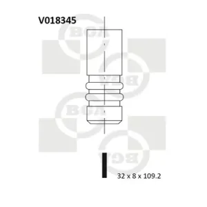 Zawór wydechowy BGA V018345 Ostatnia szansa