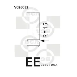 Wyjątkowa oferta Zawór wydechowy BGA V026032