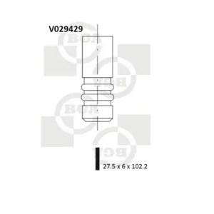 Zawór wydechowy BGA V029429 Bezpieczne zakupy
