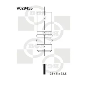 Ostatnie sztuki Zawór dolotowy BGA V029455