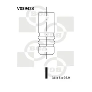 Oferta czasowa Zawór dolotowy BGA V039423