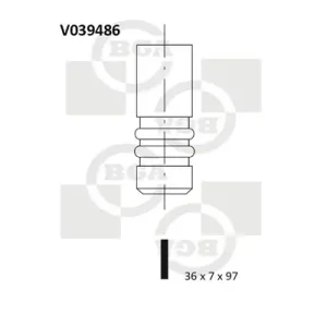 Bestseller Zawór dolotowy BGA V039486