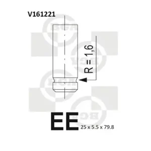 Premium Zawór wydechowy BGA V161221