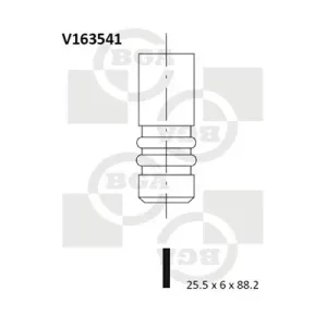 Taniej Zawór wydechowy BGA V163541