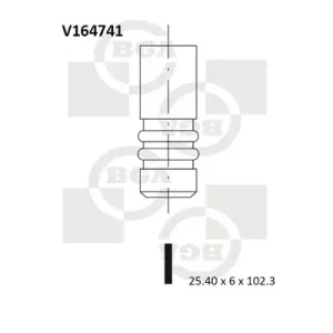 Zawór wydechowy BGA V164741 Zniżka