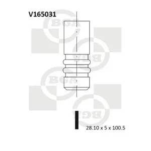 Dodaj do koszyka Zawór wydechowy BGA V165031
