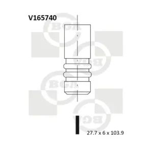 Zawór dolotowy BGA V165740 Super okazja