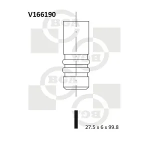 Wybór klientów Zawór dolotowy BGA V166190