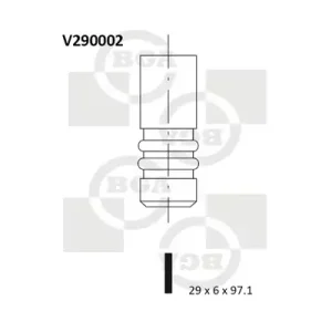 Zawór dolotowy BGA V290002 Niska cena