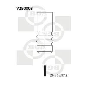 Nowość Zawór wydechowy BGA V290003