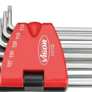 ZESTAW WKRĘTAKÓW KĄTOWYCH TORX T10-T50 9 Zniżka
