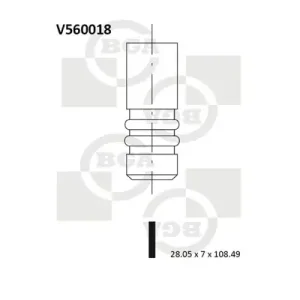 Zawór wydechowy BGA V560018 Cena promocyjna